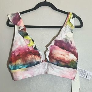 CALIA Ruffle Bikini Top